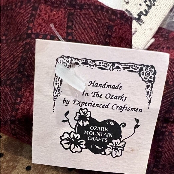 Vintage Santa Christmas Decoration Ozark Mountain Storybook Santa Crescent Moon - Picture 14 of 14